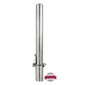 6" Padlock Removable Stainless Steel w/ Patented Stainless Steel Embedment Sleeve