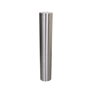 4" Flat Stainless Steel Bollard Covers