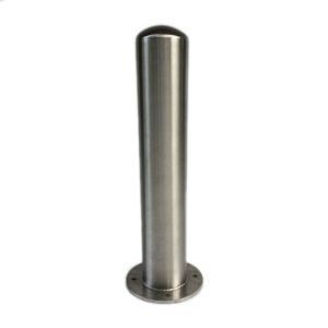 6" x 36" Baseplate Mounted Stainless Steel Bollards